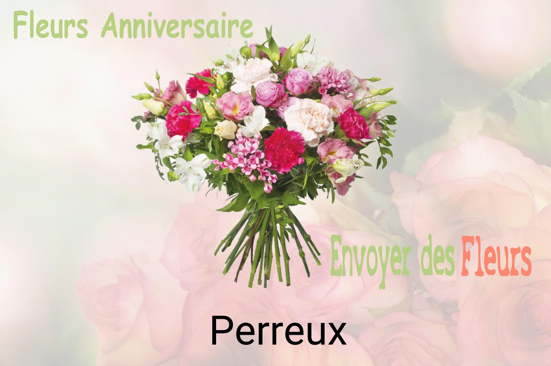 Bouquet de fleurs d’anniversaire livré à Perreux